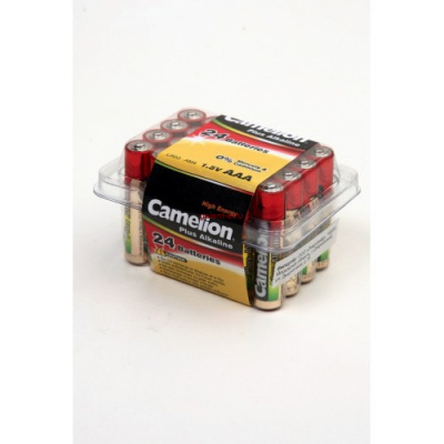 Camelion Plus Alkaline LR03-PB24 LR03 в пласт. боксе 24 шт, элемент питания, батарейка