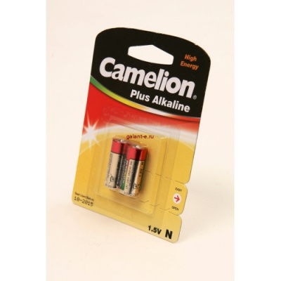 Camelion Plus Alkaline LR1-BP2 LR1 BL2, элемент питания, батарейка