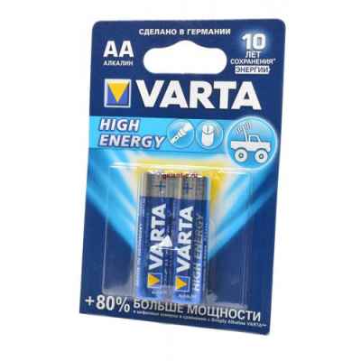 VARTA HIGH ENERGY 4906 LR6  BL2, элемент питания, батарейка