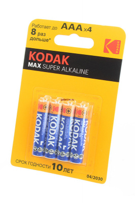 Элемент питания Kodak Max LR03 BL4