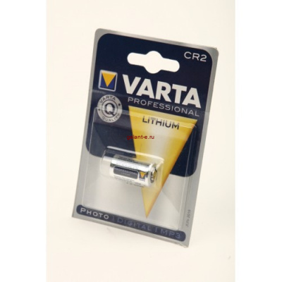 VARTA PROFESSIONAL LITHIUM 6206 CR2 BL1, элемент питания, батарейка