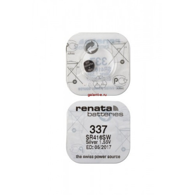 Элемент питания RENATA SR416SW  337