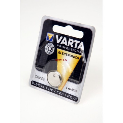 VARTA CR1620  6620 BL1, элемент питания, батарейка
