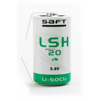Элемент питания SAFT LSH 20 CNR D с лепестковыми выводами